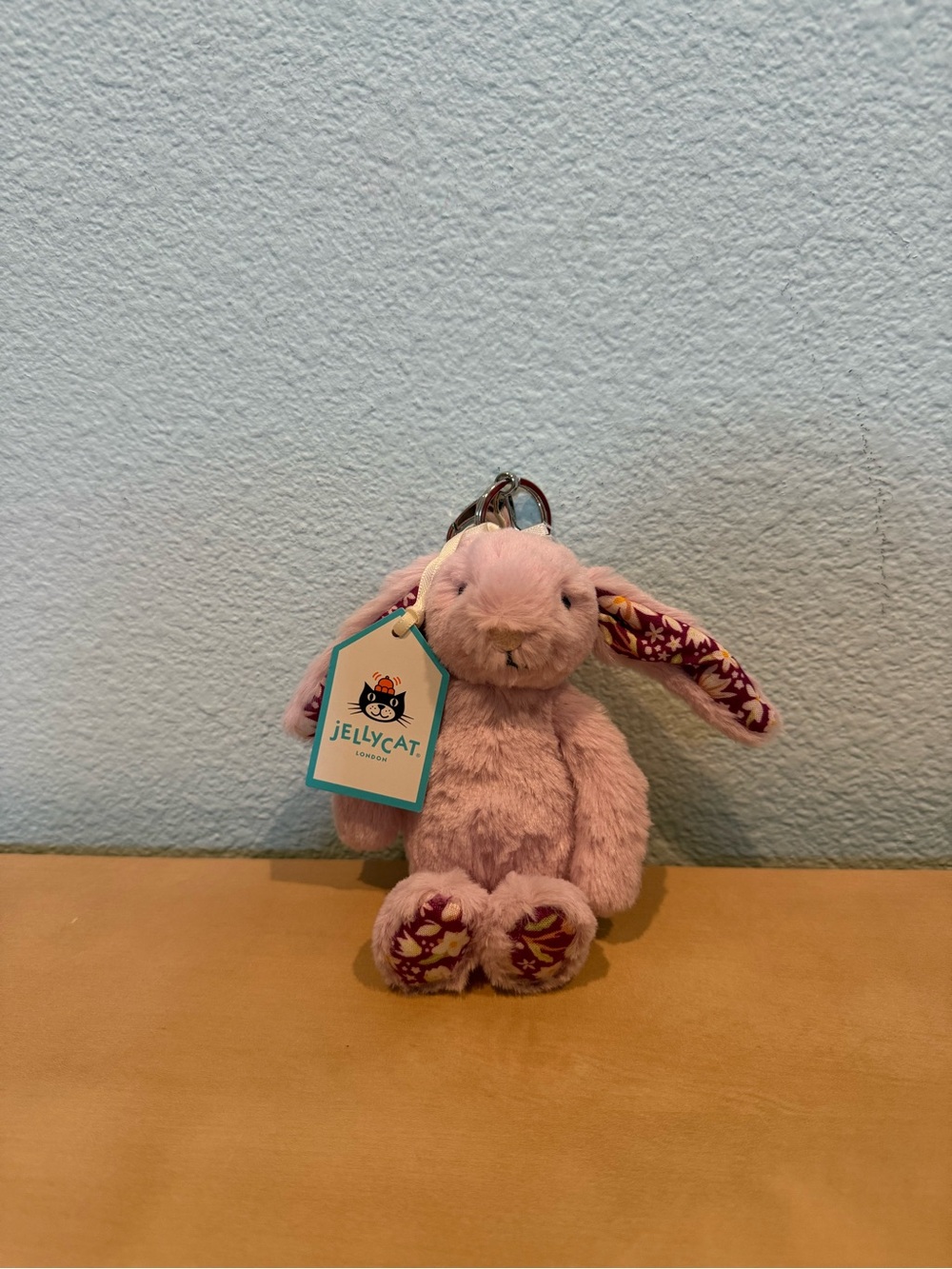 BNWT Jellycat Thistlepop Blossom Bunny Bag Charm